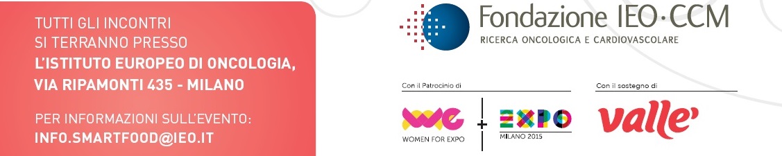 SmartFood incontri la donna al centro IEO